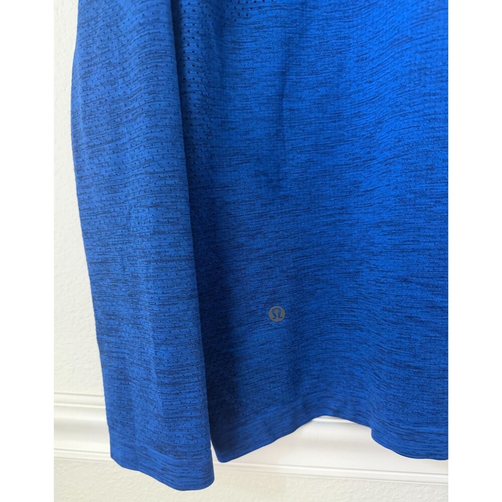 Lululemon Tampa Bay Lightning NHL Metal Vent Tech 1/4 Zip Pullover Blue Adult L - Picture 11 of 14